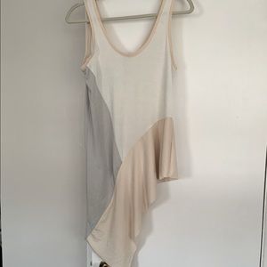 Zara sleeveless high-low tunic, size small